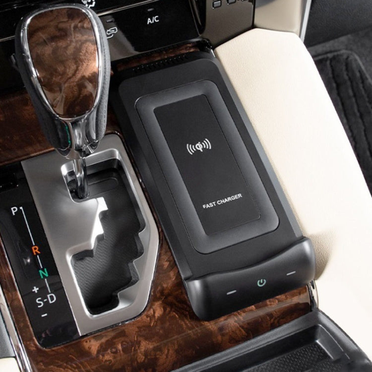 HFC-1063 Car Qi Standard Wireless Charger 10W Quick Charging for Toyota Alphard 2015-2021, Left Driving, HFC-1063 HFC-1063 Car Qi Standard Wireless Charger 10W Quick Charging for Toyota Alphard 2015-2021, Left Driving, HFC-1063